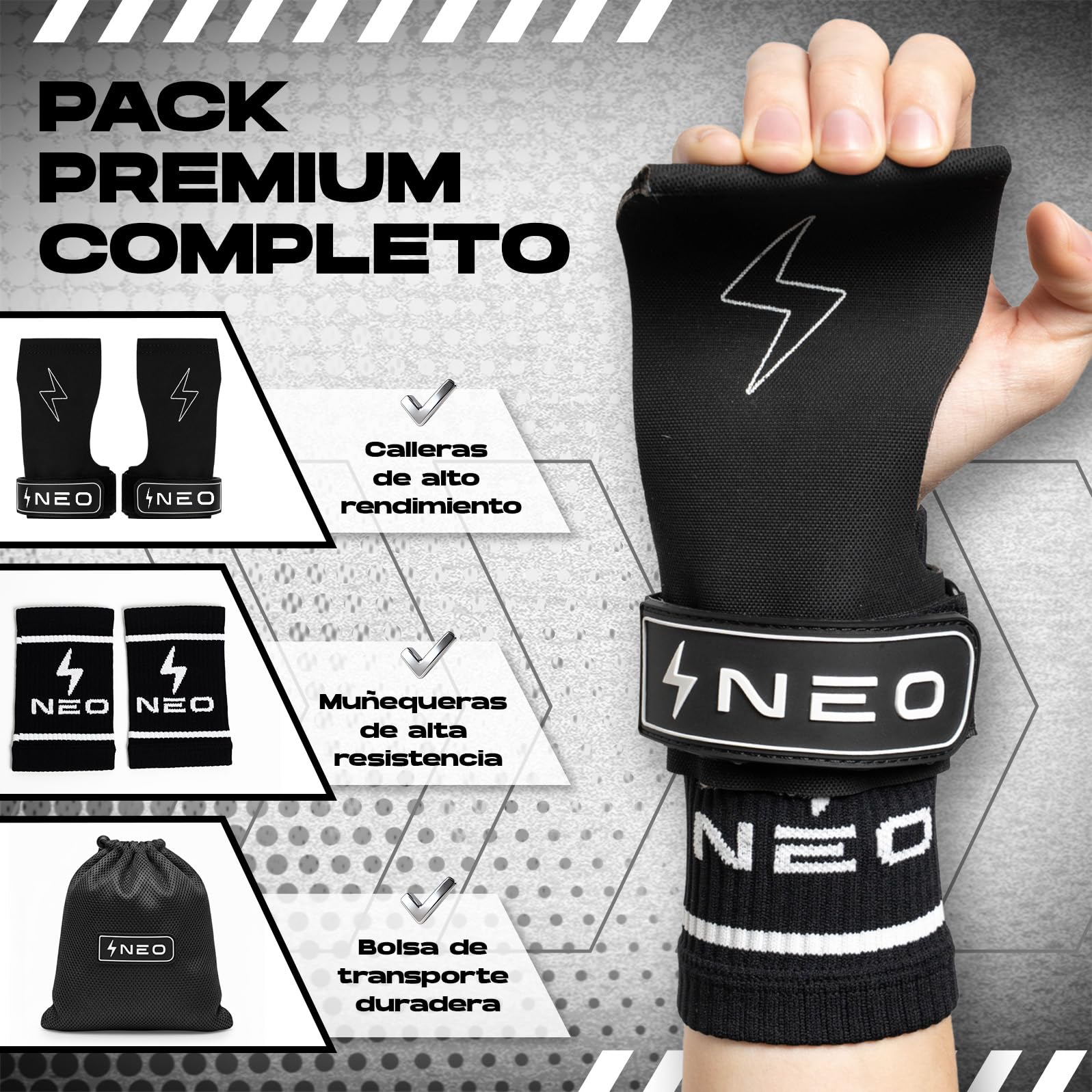 Calleras Crossfit | Calleras para Crossfit | Guantes calistenia Hombre y Mujer Profesionales para Atletas de Gimnasia, Cross Training