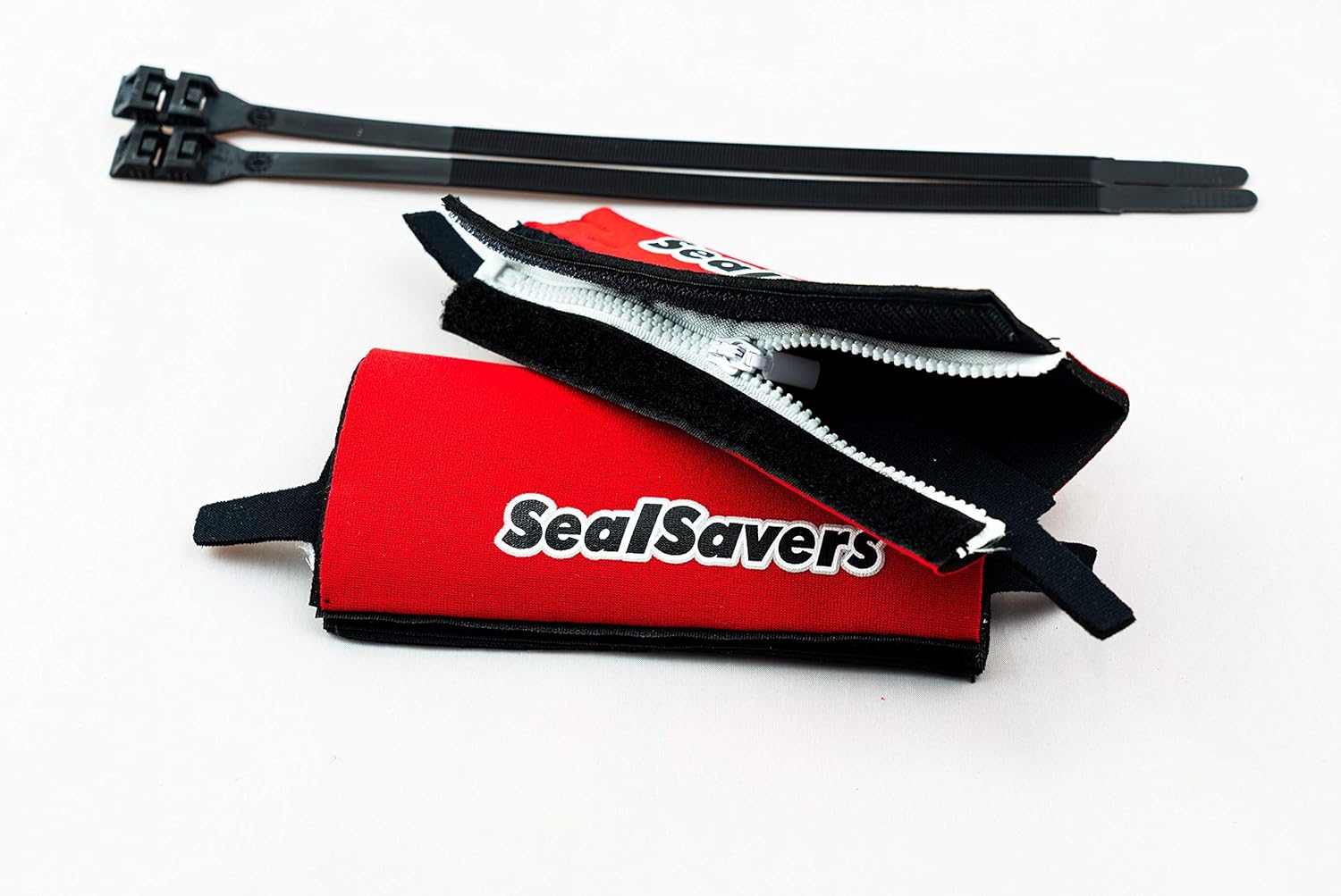 SealSavers Zip-On (Red). Fork Seal Saver. Fork Protection. Dust Seal Saver. Dust Guard. Fork Guard