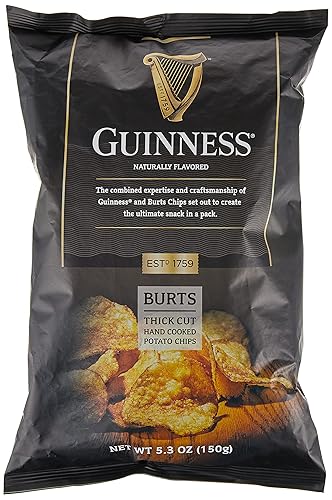 Burt's Guinness Original patatas fritas de corte grueso, 5.3 onzas