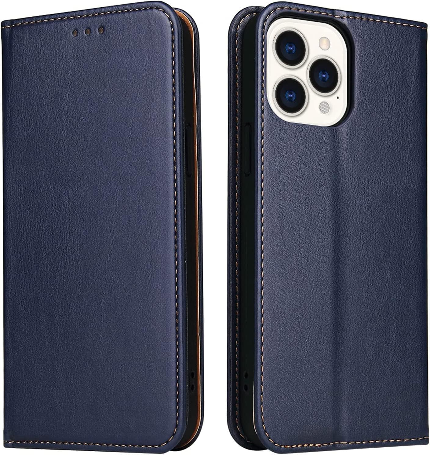 Wallet Case for iPhone 14/14 Plus/14 Pro/14 Pro Max, Flip Leather Phone Case with Card Slots Kickstand Strong Magnetic Closure Protective Cover (Color : Preto, Size : 14Plus)