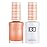 DND Gel Polish Set, Beige Nude Collection, UV/LED Gel Polish and Air Dry Nail Lacquer, Matching Chip-Free Polish Duo, 710 Champagne Sparkles, 0.5 Fl Oz