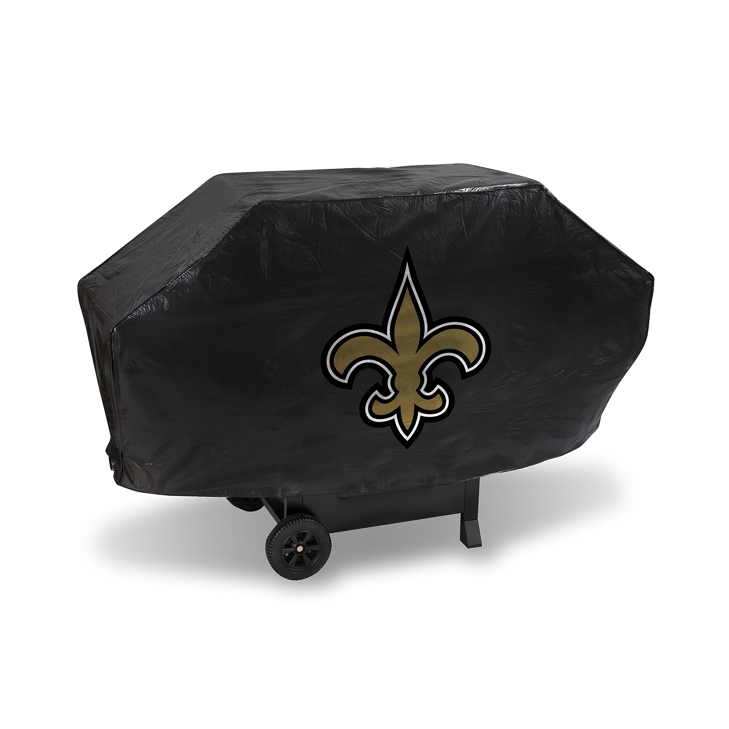 Rico Industries NFL New Orleans Saints Vinyl Padded Deluxe Grill Cover