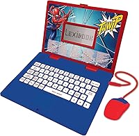 Vista 7 de LEXIBOOK, Portátil congelado, educativo y bilingüe italiano/inglés, juguete para niñas con 124 actividades para aprender, jugar juegos y música