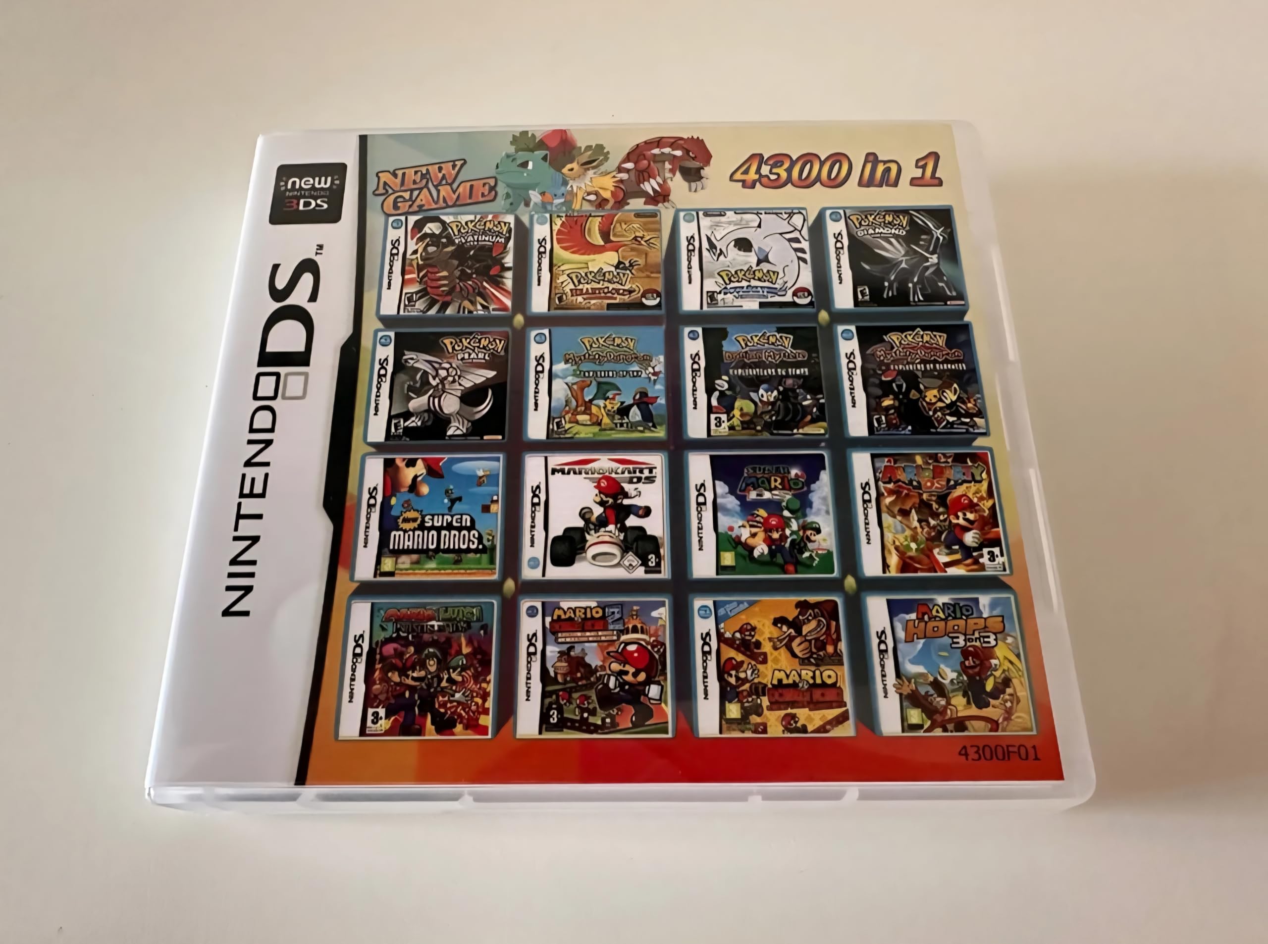 Amazon.com: 4300-in-1 Super Combo Game Card for Nintendo DS, 3DS