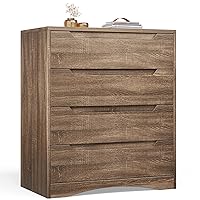 Bealife Cassettiera 4 Cassetti, Comò Camera da Letto