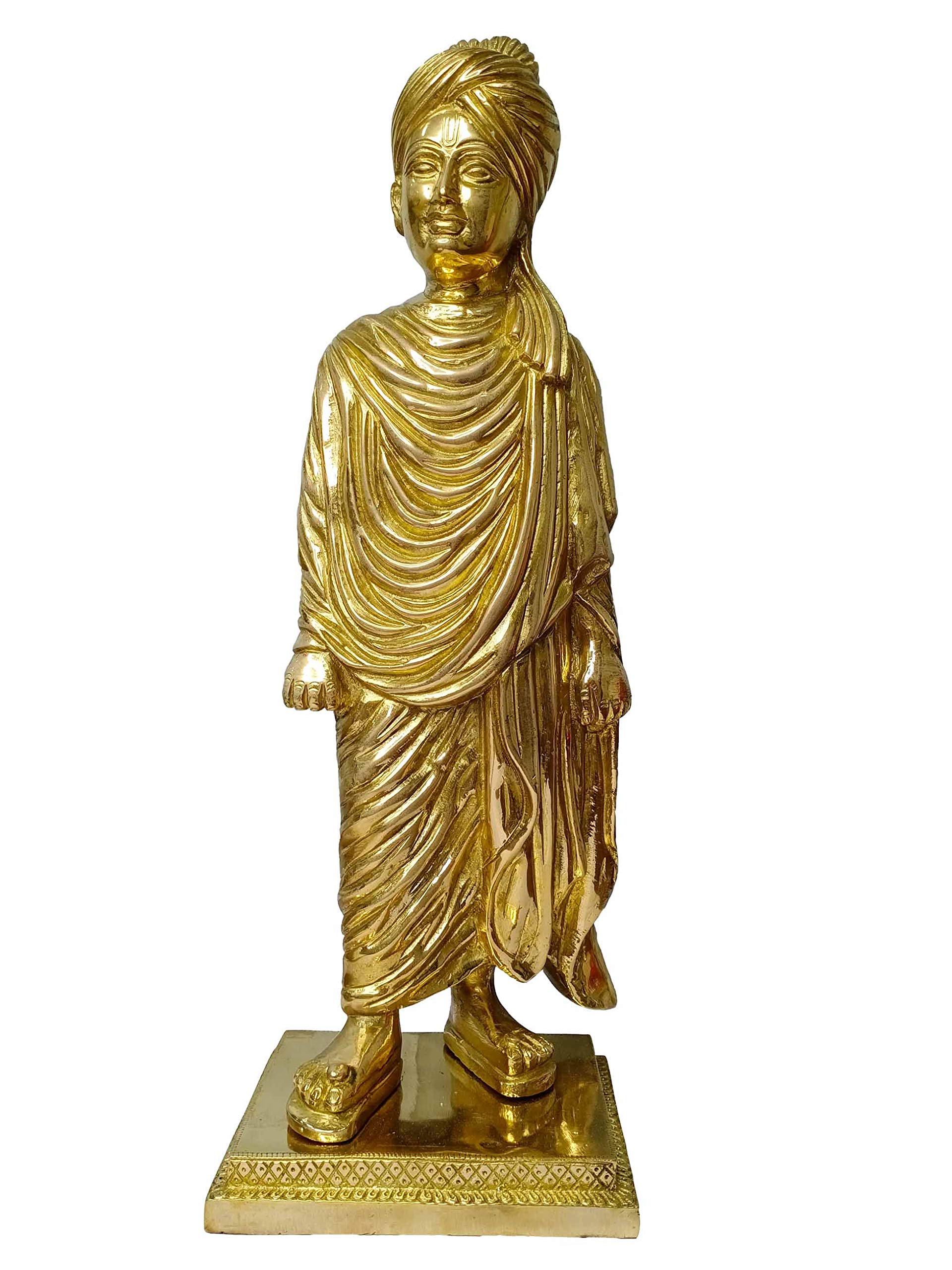 Buy Brass Swami Vivekananda Statue Home Decorative Showpiece Swami