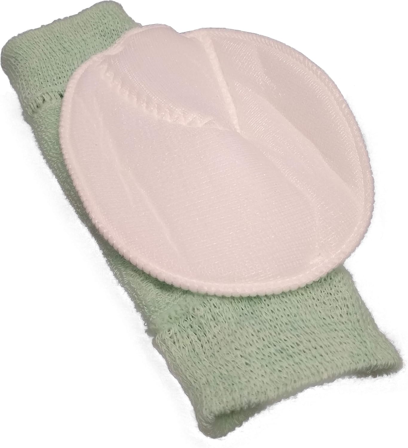 Vakly Heel and Elbow Protector - Knit Elastic Sleeve with Inner Shock Absorption Cushioned Foam Pad for Elbows ad Heels (1 PAIR MEDIUM)