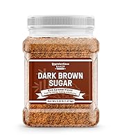 Vista 5 de Unpretentious Azúcar moreno oscuro, ideal para hornear, rico sabor a caramelo, edulcorante (1.8 libras)