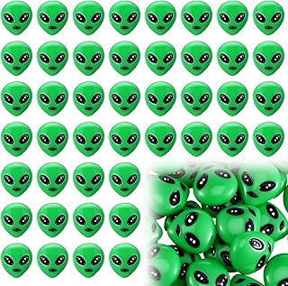 Gerrii 50 Pcs Mini Resin Alien Miniature Alien Figures Tiny Resin Figuri...