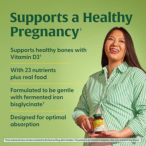 Miniatura 3 de Nutrientes clave vitales para apoyo prenatal tanto de la madre como el bebé Baby  Me 2 MegaFood 60 1 1