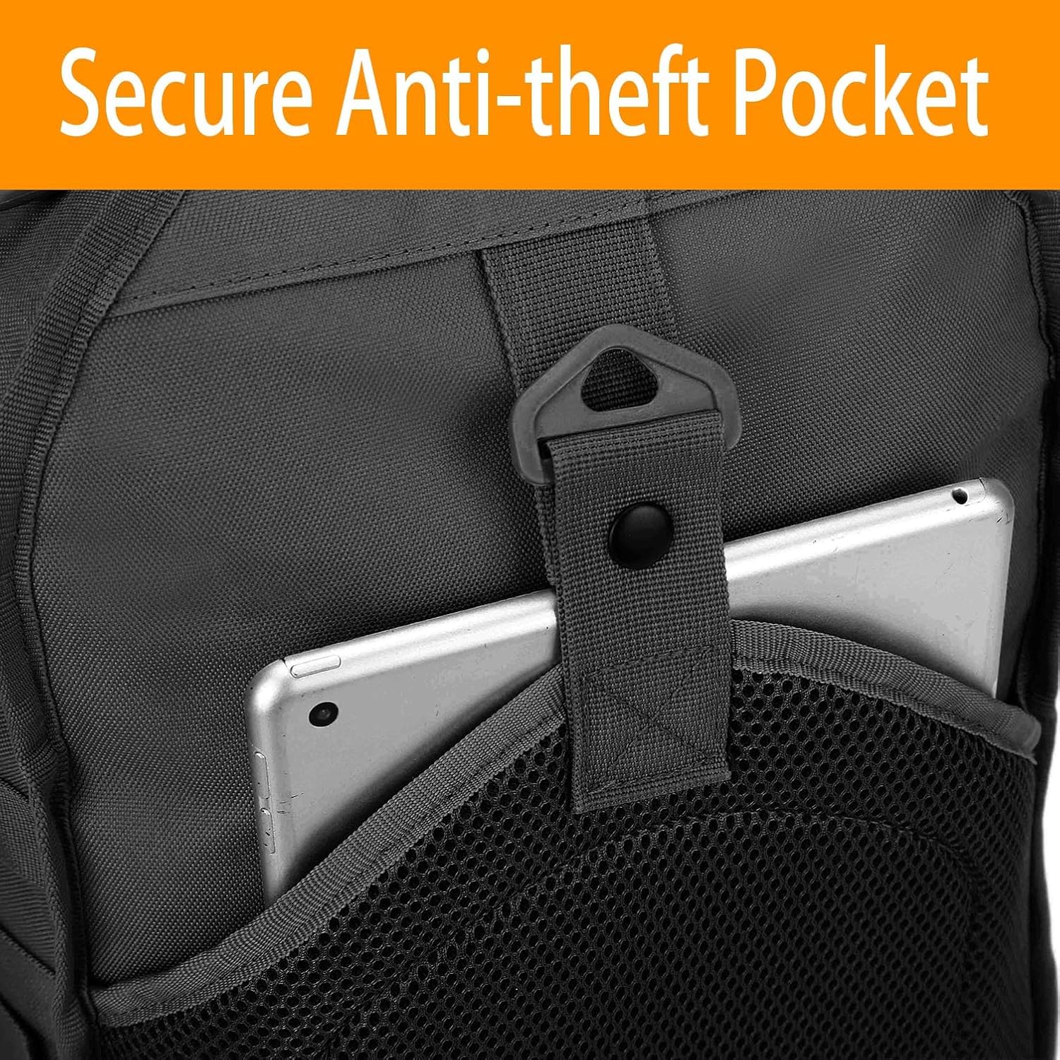 Tactical Sling Bag Backpack, Military Rover Shoulder Pack, EDC Molle Assault Range Bag for Men Ambidextrous(Black) - Image 6