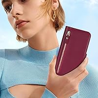 Vista 201 de Havaya Funda para iPhone 13 Pro Max y iPhone 12 Pro Max, cartera compatible con magsaf 2 en 1, desmontable magnética con tarjetero y ranura trasera