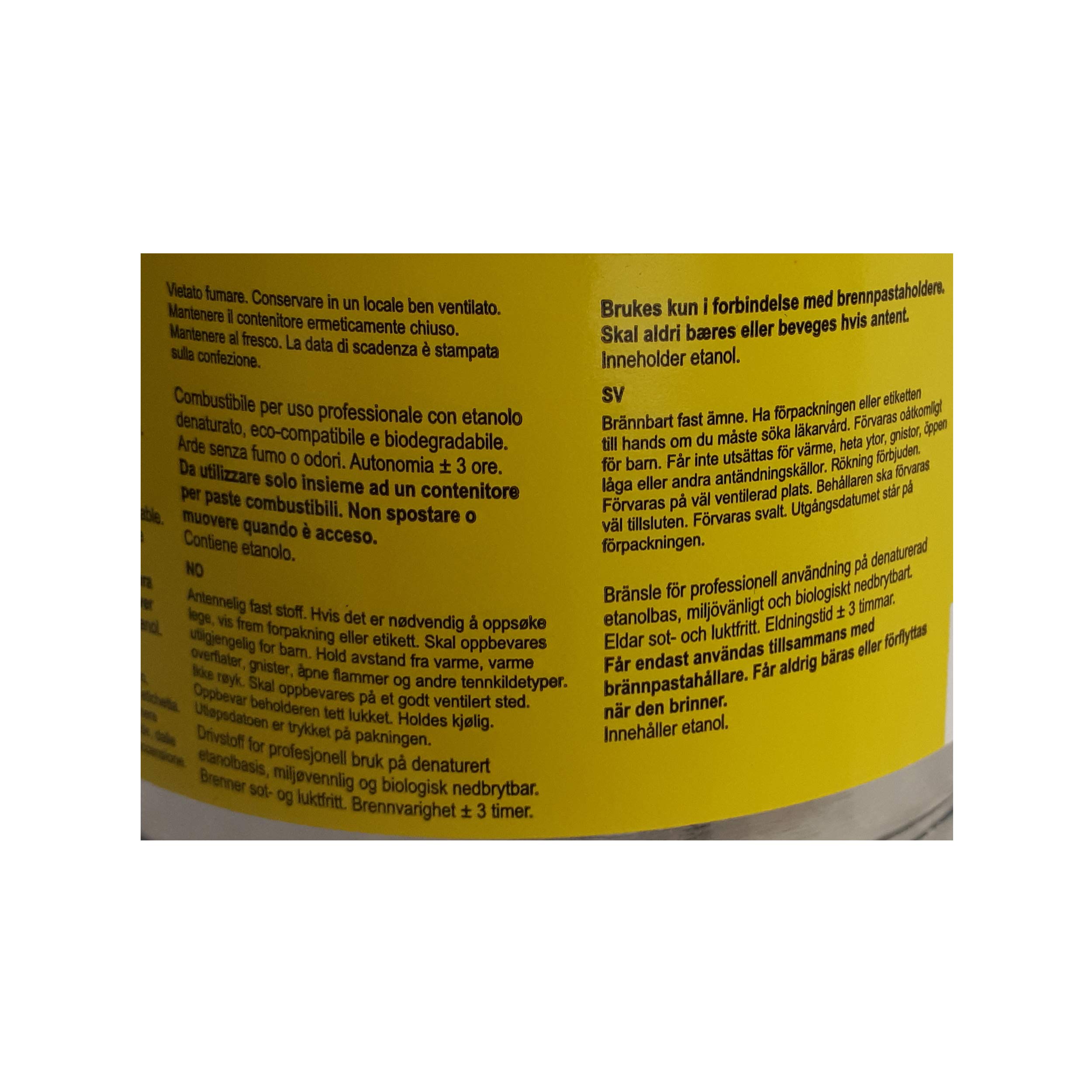 40x 200g Dosen Brennpaste Chafing Dish Speisewärmer Warmhaltebehälter Ethanol