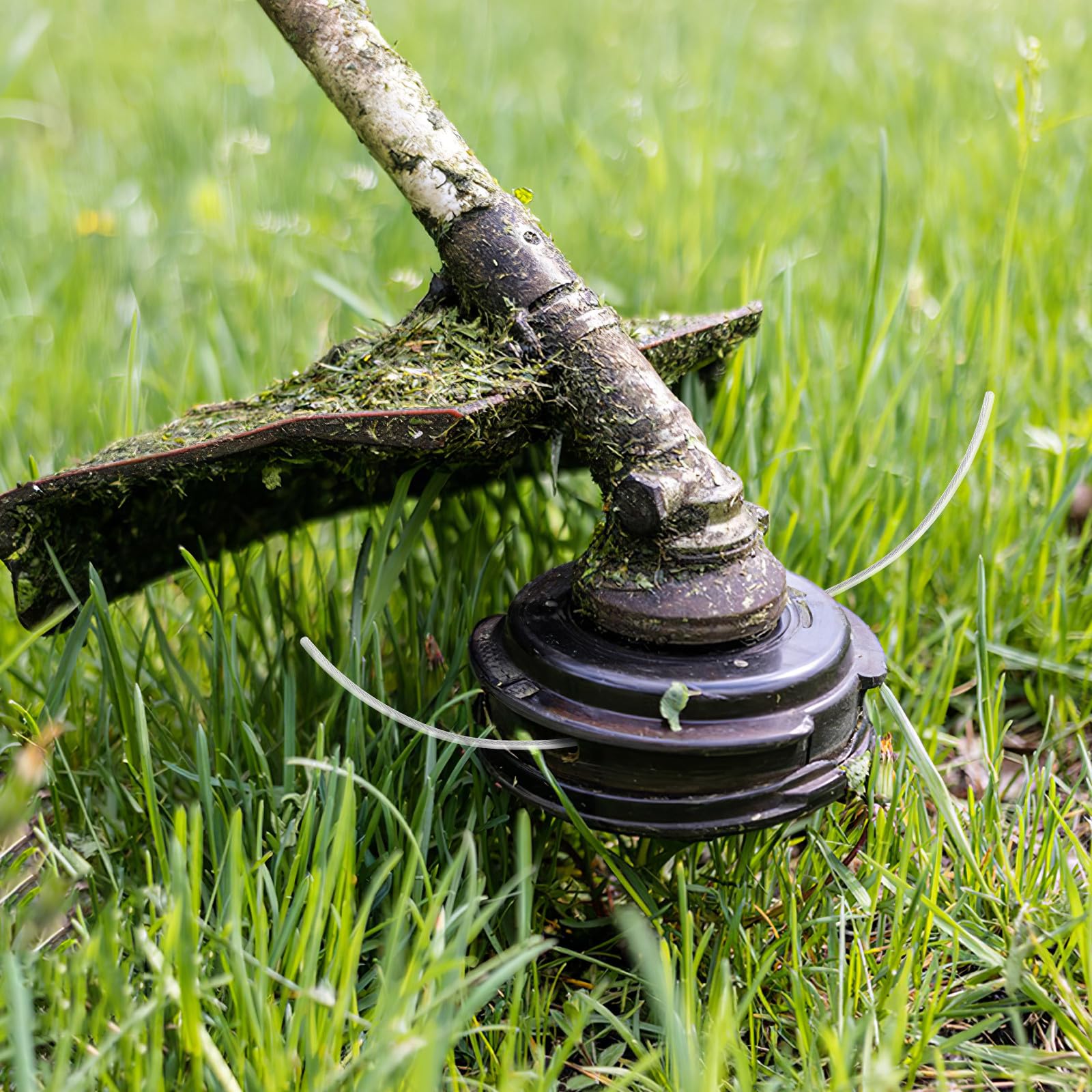 Cinturón De Acero para Cuerda De Hierba Hilo De Nailon para Cortacésped Accesorios para Cortacésped para Desbrozadoras y De Jardines