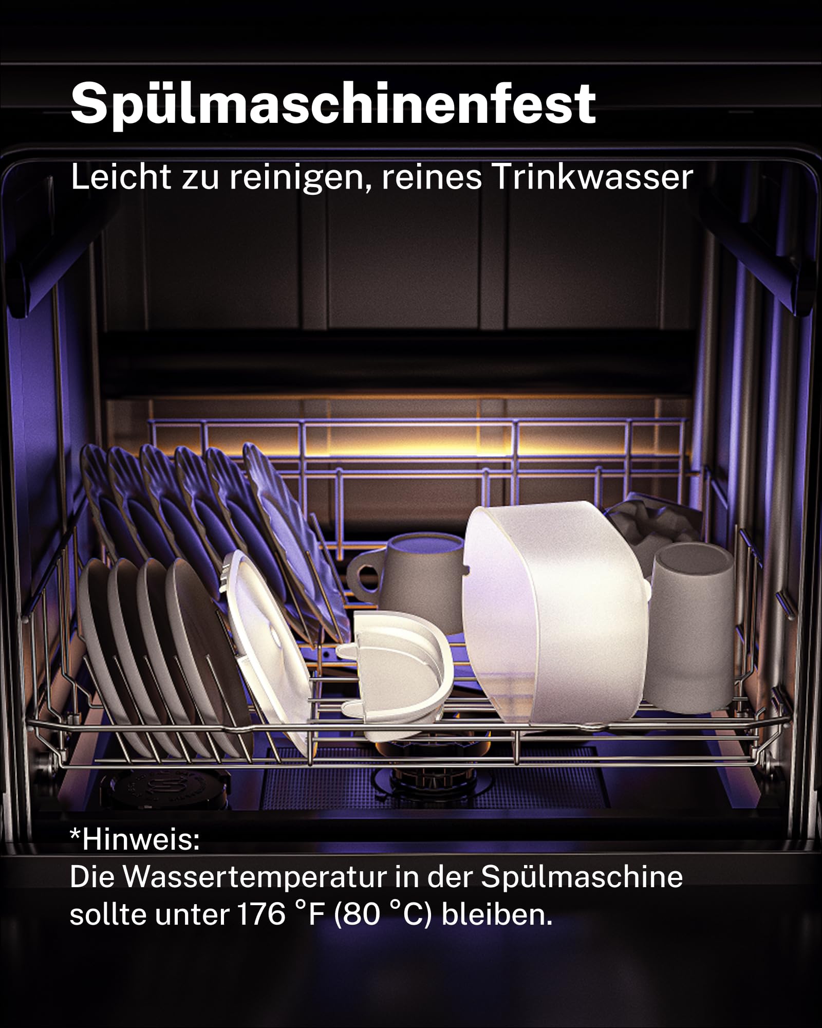 HomeRunPet Trinkbrunnen für Katze Kabellos,Katzenbrunnen mit Bewegungsmelder, 2.5L Katzenbrunnen Edelstahl,Batteriebetrieb 4000mAh,Edelstahl-Tablett,18dB Extrem Leiser, Einigen (Spülmaschinenfest)