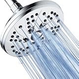 High Pressure 6-inch &sol; 6-Setting Premium Rain Shower Head by AquaDance for the Ultimate Shower Spa Experience&excl; Officially Independently Tested to Meet Strict US Quality & Performance Standards&excl;