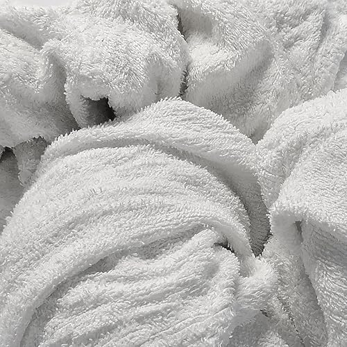 Miniatura 3 de SupremePlus Trapos de tela de toalla blanca reciclada de alta calidad compra toallas de limpieza de tela de toalla resistentes en una caja, trapo