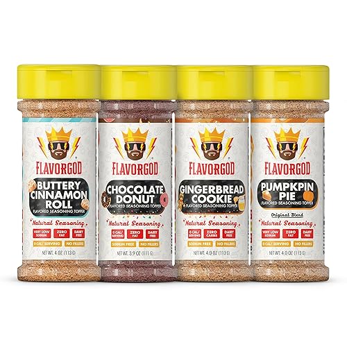 Dessert Topper Combo Pack - Buttery Cinnamon Roll, Chocolate Donut,