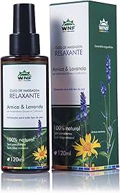 Óleo de Massagem relaxante 120ml, WNF