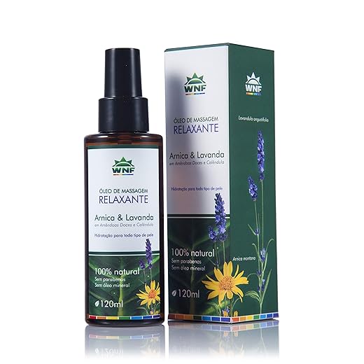 Óleo de Massagem relaxante 120ml, WNF