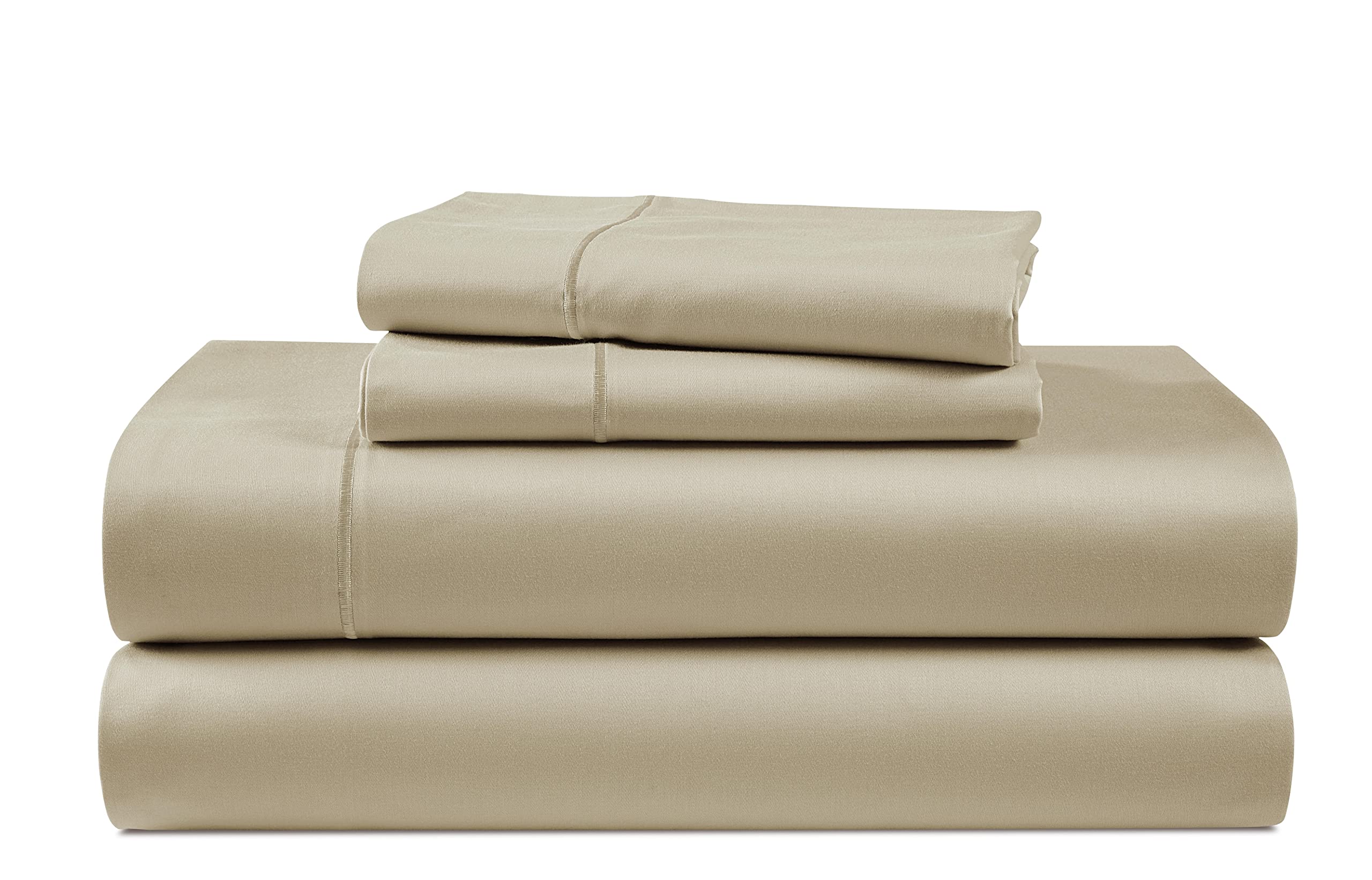 LANE LINEN100% Egyptian Cotton Bed Sheets - 1000 Thread Count 4-Piece Linen Full Set Bedding Sateen Weave Luxury Hotel 16" Deep Pocket (Fits Upto 17" Mattress)