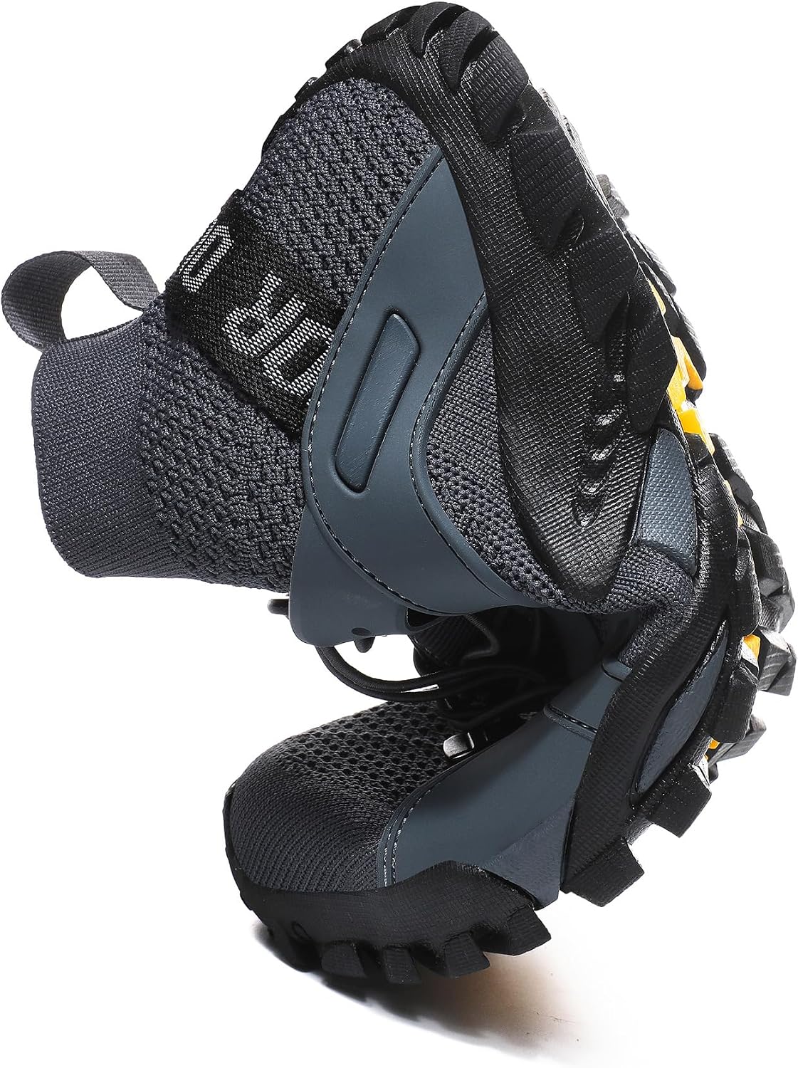 Men's Hiking Shoes Slip-On Walking Shoes Breathable Sock Sneakers Men Athletic Trail Running Shoe Fashion Sneakers