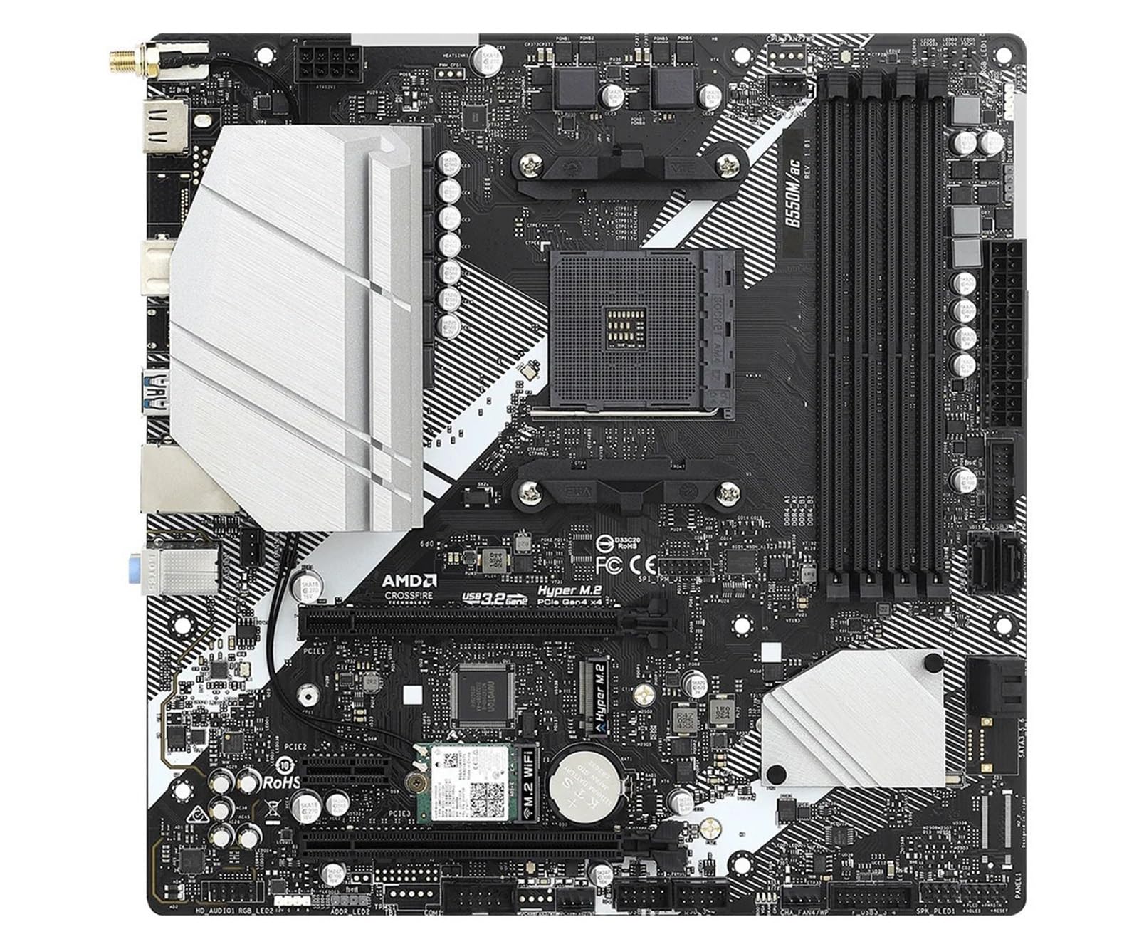 scheda madre Fit For ASRock B550M/ac