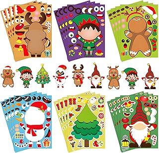 クリスマス ステッカー 24枚 クリスマス シール シール遊び DIYステッカー シール貼り クリスマス 装飾 景品 プレゼント