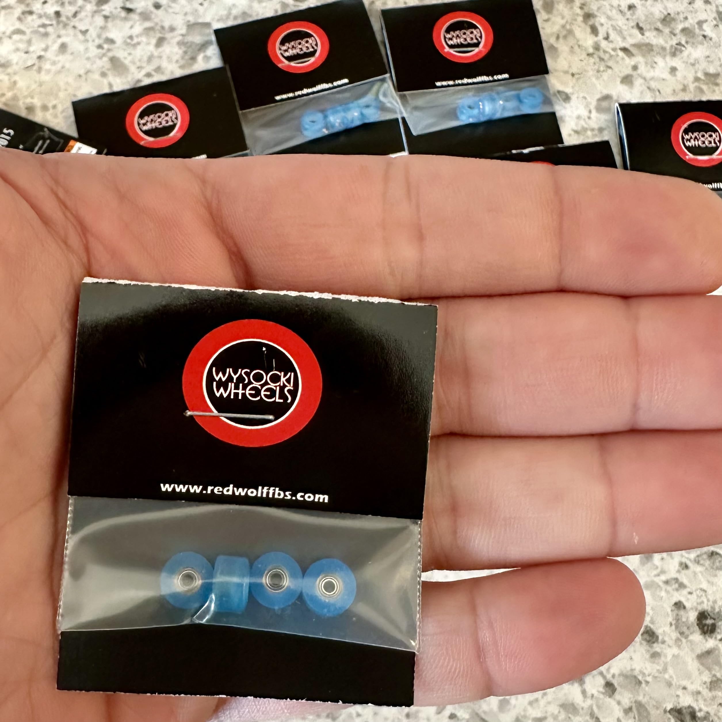 Cal 7 60mm 83A Cruiser Skateboard Wheels Set (Clear Orange)