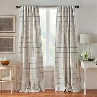 Brighton Rod Pocket Back Tab Window Curtain Panel, Sage Green - 52" W x 108" L