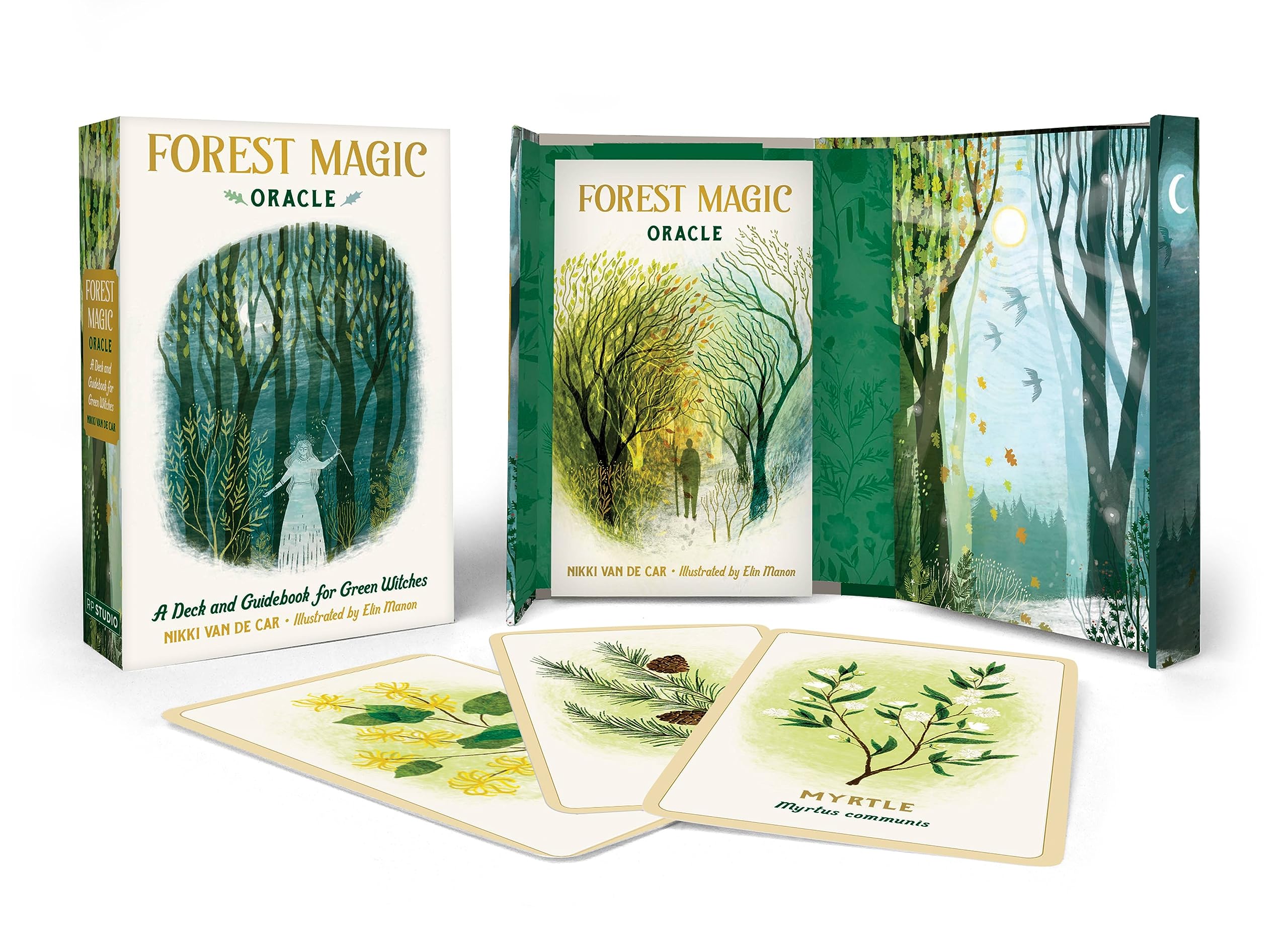 Forest Magic Oracle: A Deck and Guidebook for Green Witches (RP Studio)