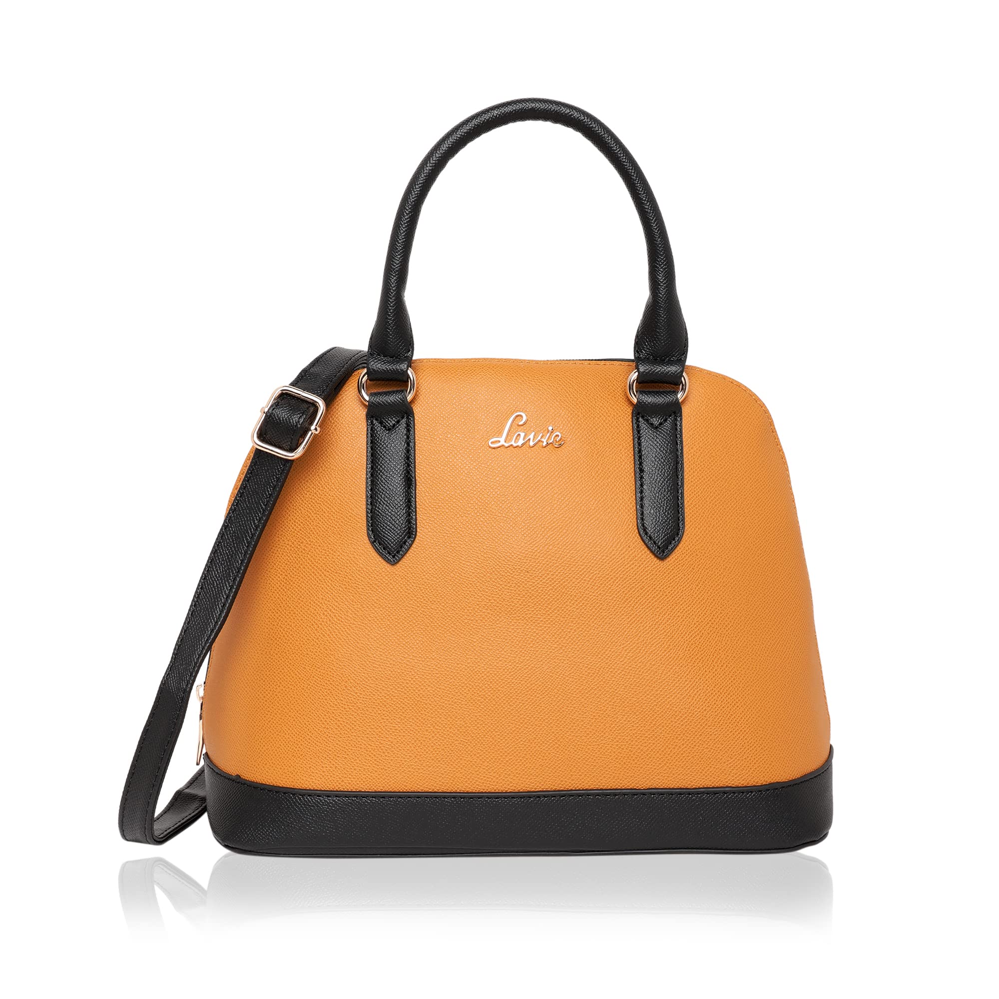 Lavie Hilite Chefa Womens Medium Satchel(OCHER) (B09YS25Y68) Amazon Price History, Amazon Price Tracker