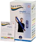 CanDo 10-6323 Sup-R Latex Free Exercise Band, 50 yd Roll, Green-Medium