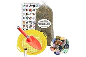 5 Pound Bag of Crystals in Gemstone Pay Dirt