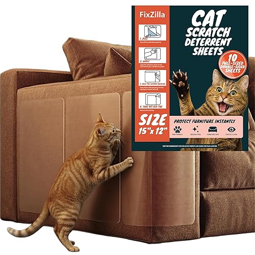 FixZilla Double Sided Anti Cat Scratch Furniture Protector for Couches