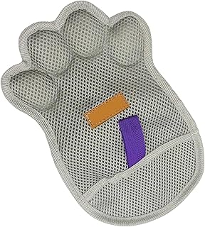 静電気ペット毛除去器 | 両面グルーミングブラシ | 静電気式毛取りグローブ ペット猫用 | 長毛・短毛、カーペット、ソファ、家具、車のシート、ベッド、衣類、家庭用