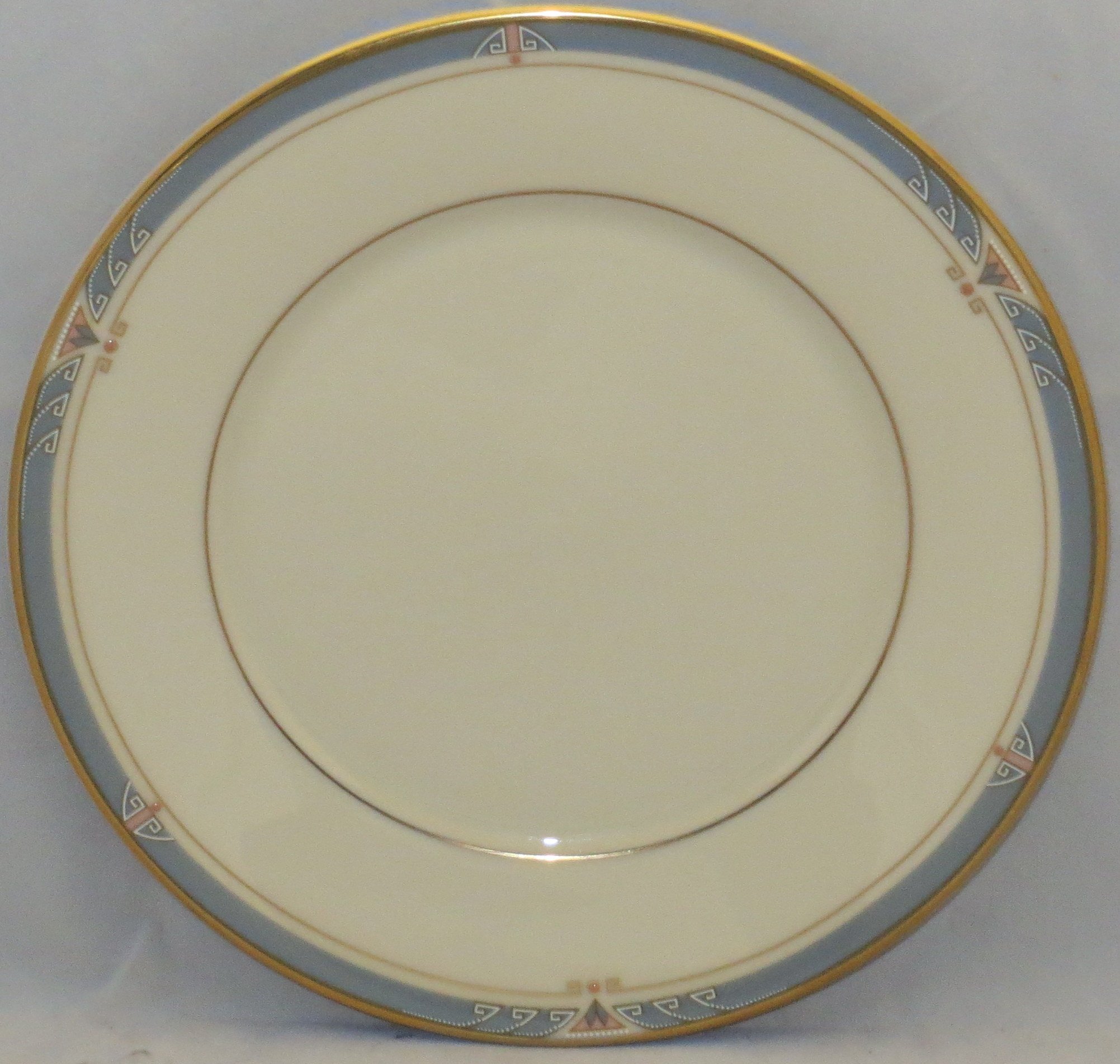 Assiette à salade Lenox Monterey haut de gamme au design chic et intemporel