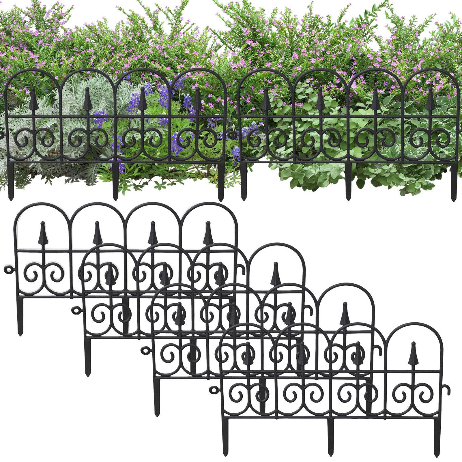 Pannelli decorativi per recinzioni, Bordo flessibile per recinzione da | giardino, Staccabile resistente alle intemperie recinzione per piscina recinzioni, decorazione prato