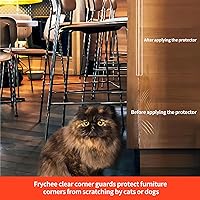 Vista 8 de Protectores de esquina autoadhesivos transparentes para pared, 2 unidades de protectores de esquina y protector de bordes para bebés, muebles