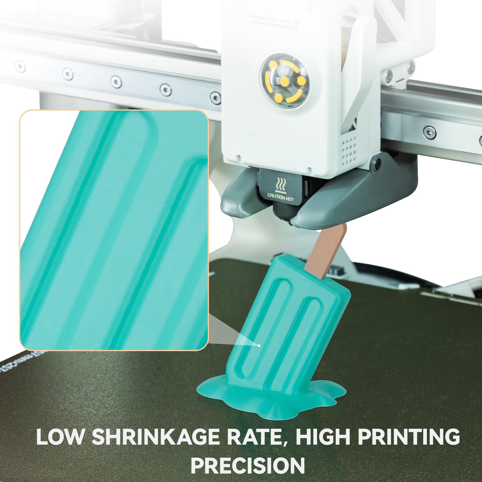 TINMORRY Filament PETG Rapid 1,75 mm, filament do drukarki 3D 1 kg × 4, 4 kolory