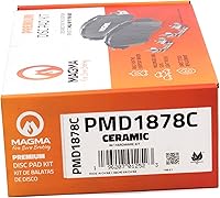 Vista 5 de MAGMA Premium PMD1878C Pastillas de freno de cerámica, traseras