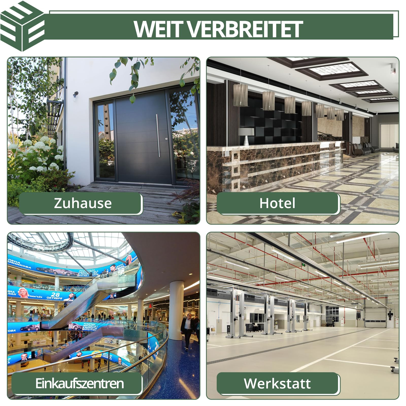 EYPINS Verteilerkasten Aufputz 2-Reihig 24 Module, Sicherungskasten Aufputz IP65 Feuchtraum Aufputzverteiler, Verteilerkasten mit umlaufender Dichtung für Garten oder Außenbereichen