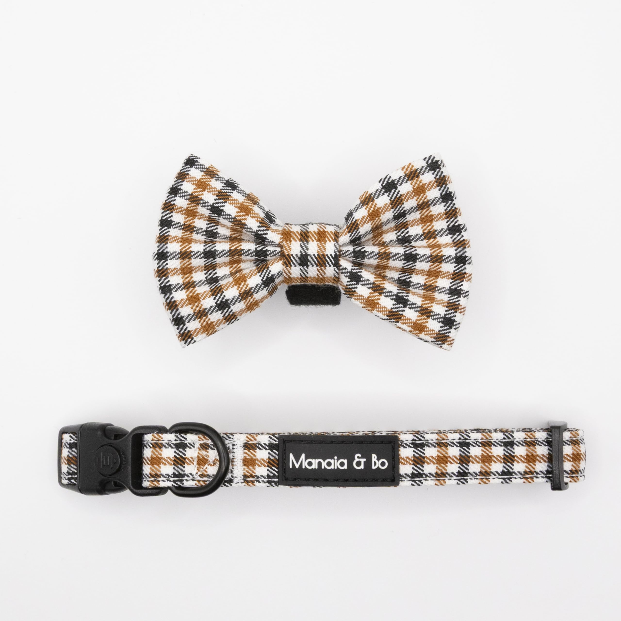 Cocoa Heritage Lite Dog Walking Apparel (Medium, Collar & Bow Tie)