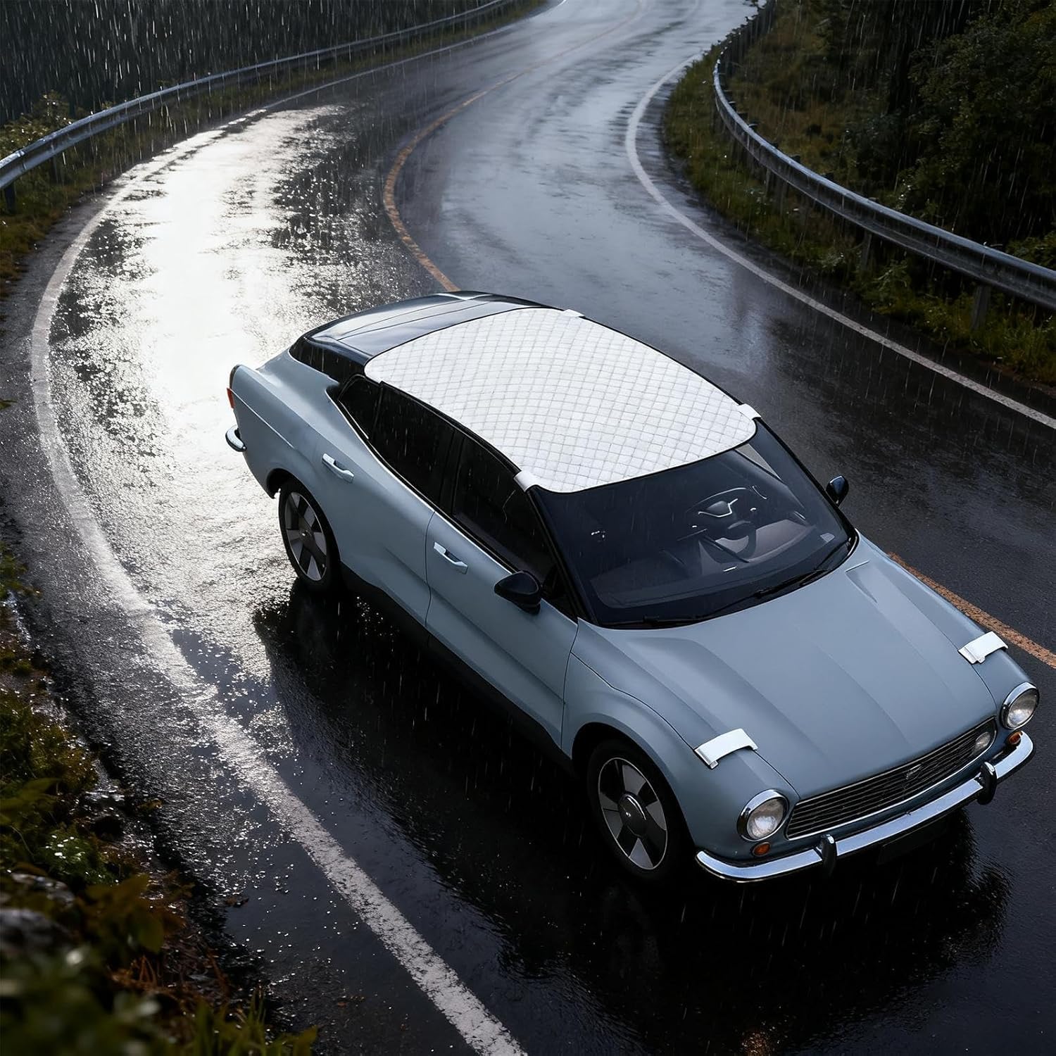 Sonnenschutz für VW T7 Multivan ab 11/2021, Panoramadach Schiebedach Hitzeschutz Autodach Abdeckung Autozubehör UV-Schutz Auto Dachabdeckung, M