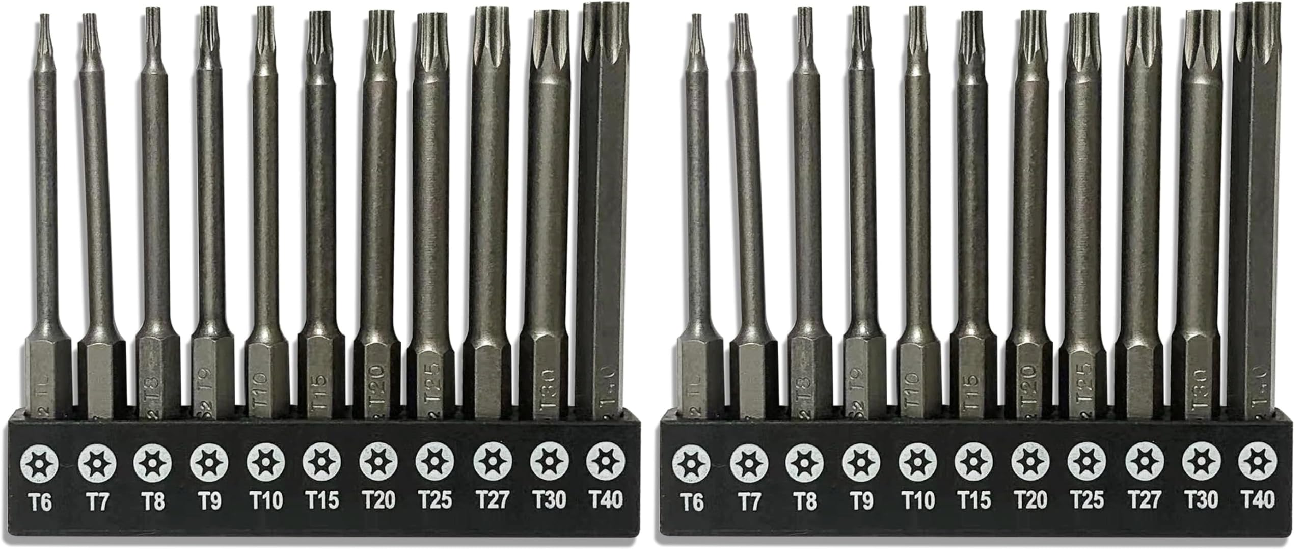 aiyun 11-Piece Shark Vacuum Screwdriver Security Bit Set, S2 Steel Magnetic Security Screwdriver Set 3 Inch Star Driver Bit Set Screwdriver for Shark Vacuum T6-T40 (75mm Length) (Pack of 2)