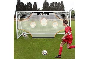 PROGOAL Soccer Goal Target Training Nets - Portable Training Equipment for Soccer and Hockey