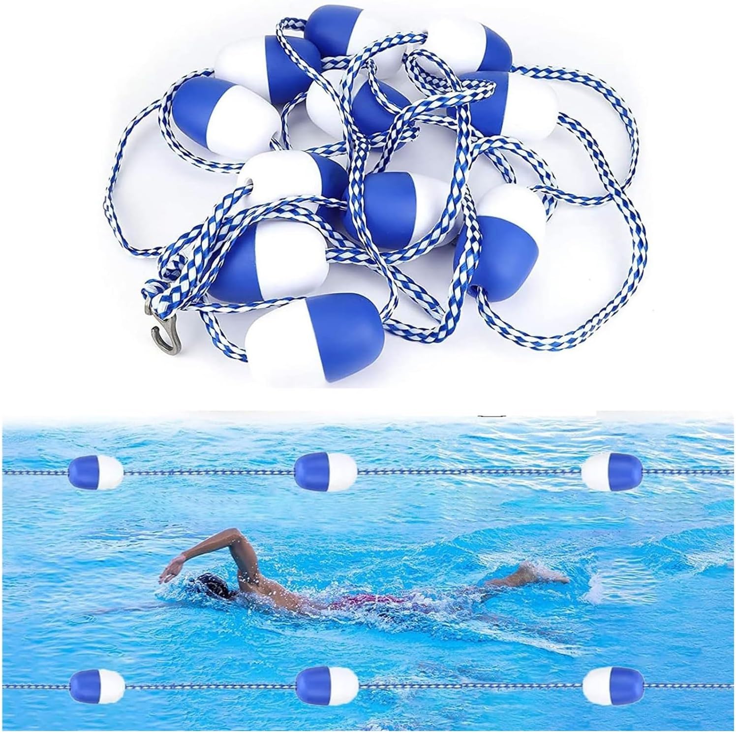 Lignes De Couloir De Piscine Sparateur De Couloir De Piscine 75 Pieds