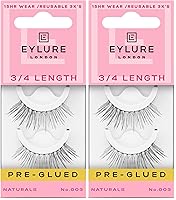 Vista 7 de Eylure - Pestañas postizas con pegamento Naturales No. 003