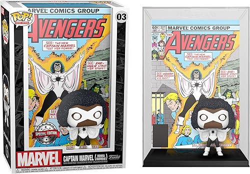 Miniatura 5 de Funko Pop! Marvel: Capitana Marvel - Monica Rambeau Vengadores Portada de Cómic, Edición Especial #227