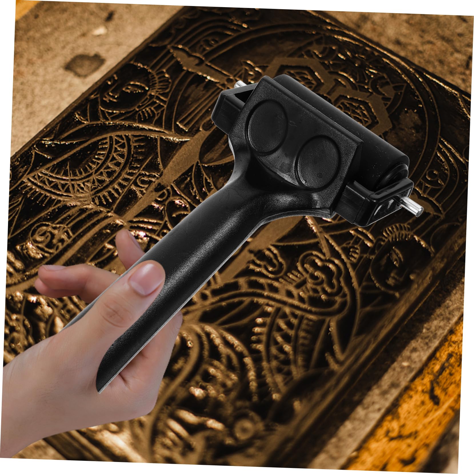 NUOBESTY 5 Sätze Farbroller Druckroller Für Stempeln Drucktechniken Und Rutschfeste Ink Roller Für Vielseitige Anwendungen 2 Stück * 5